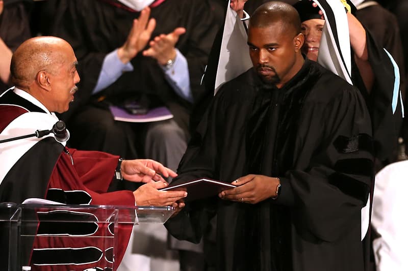 kanye west school university college art degree