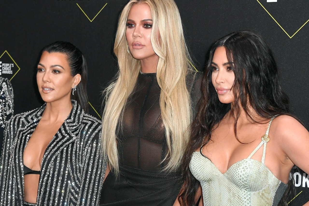 Kourtney, Khloé and Kim Kardashian on the Red Carpet