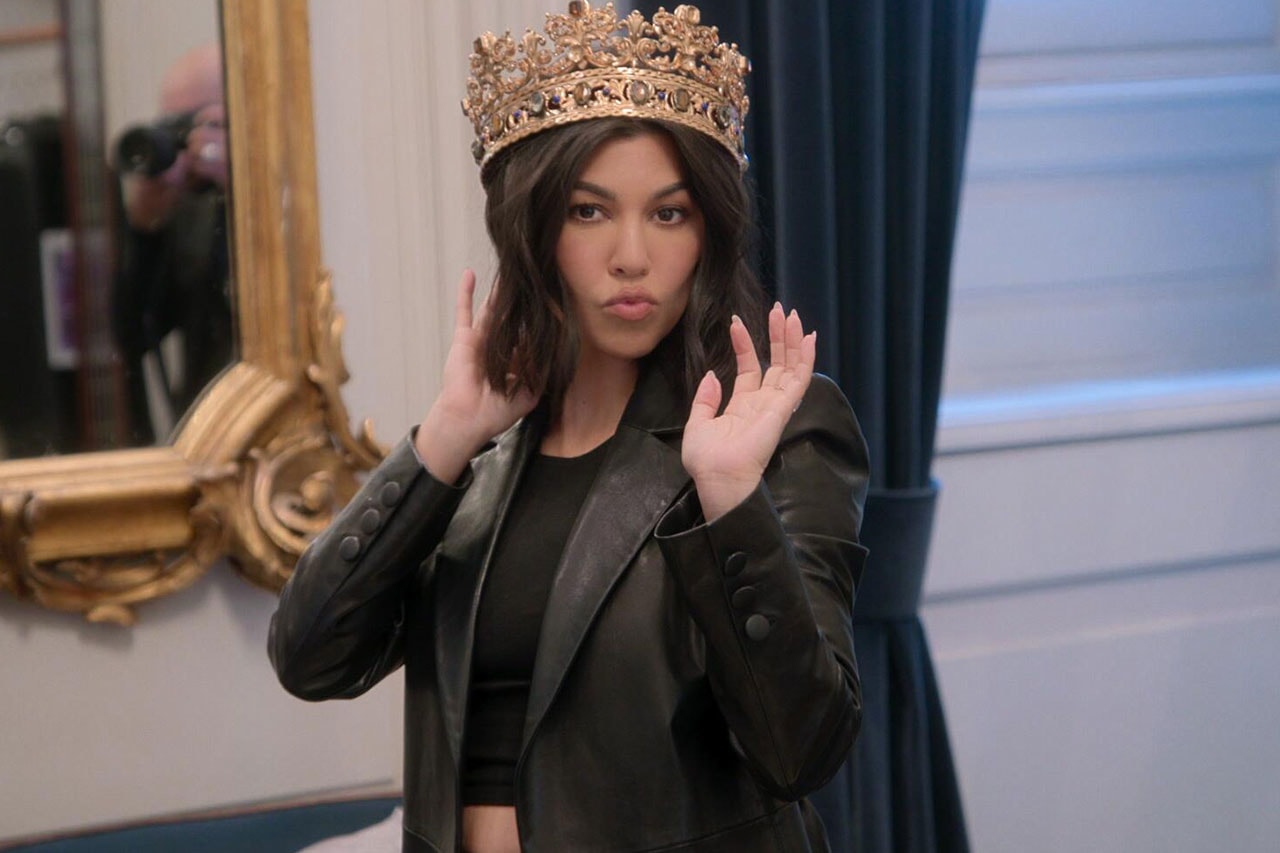 kourtney kardashian penelope reign tiktok video reality tv show parody