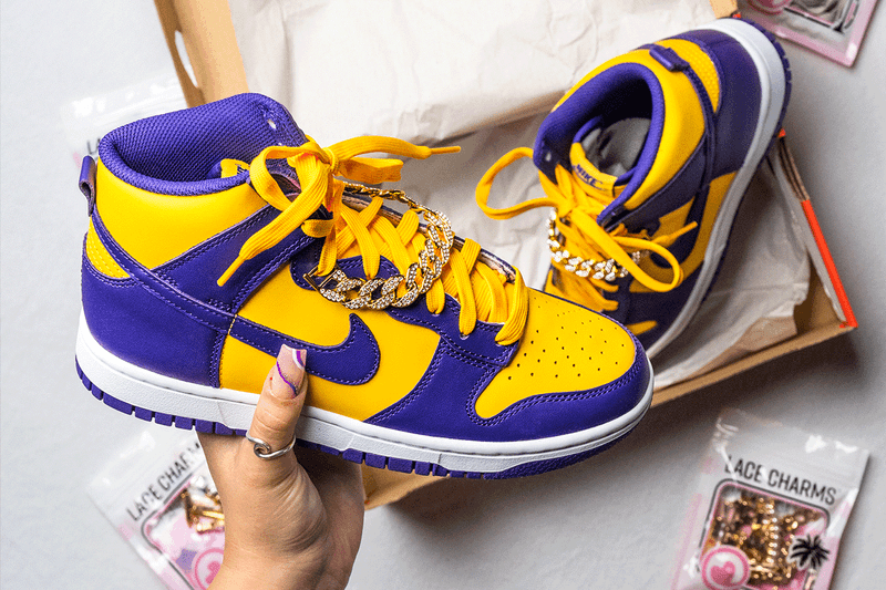 Lace Charms Womens Sneakers Nike Air Jordan Adidas Melody Eshani 