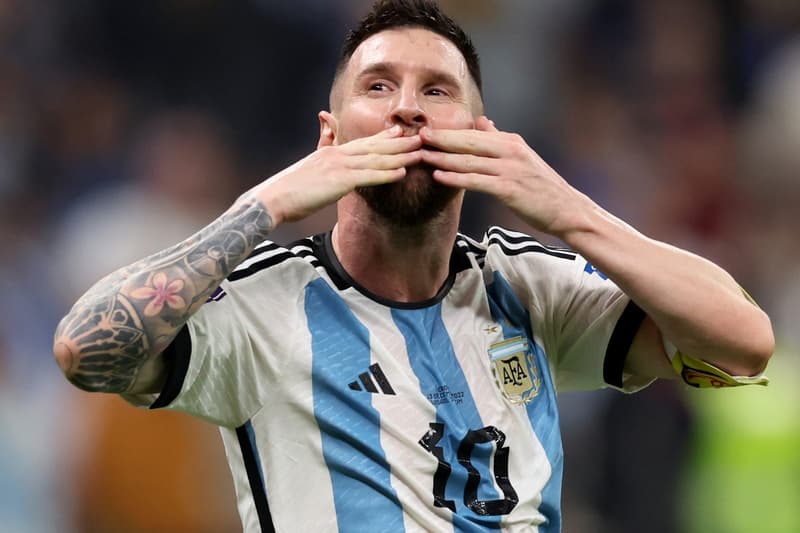 Leo Messi at the 2022 World Cup