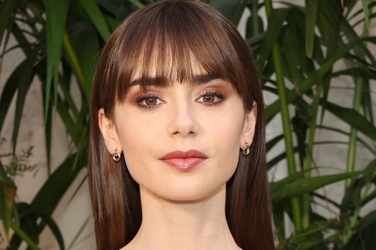 Lily Collins Gives a Lesson on How to Properly Rock "Mullet Bangs"