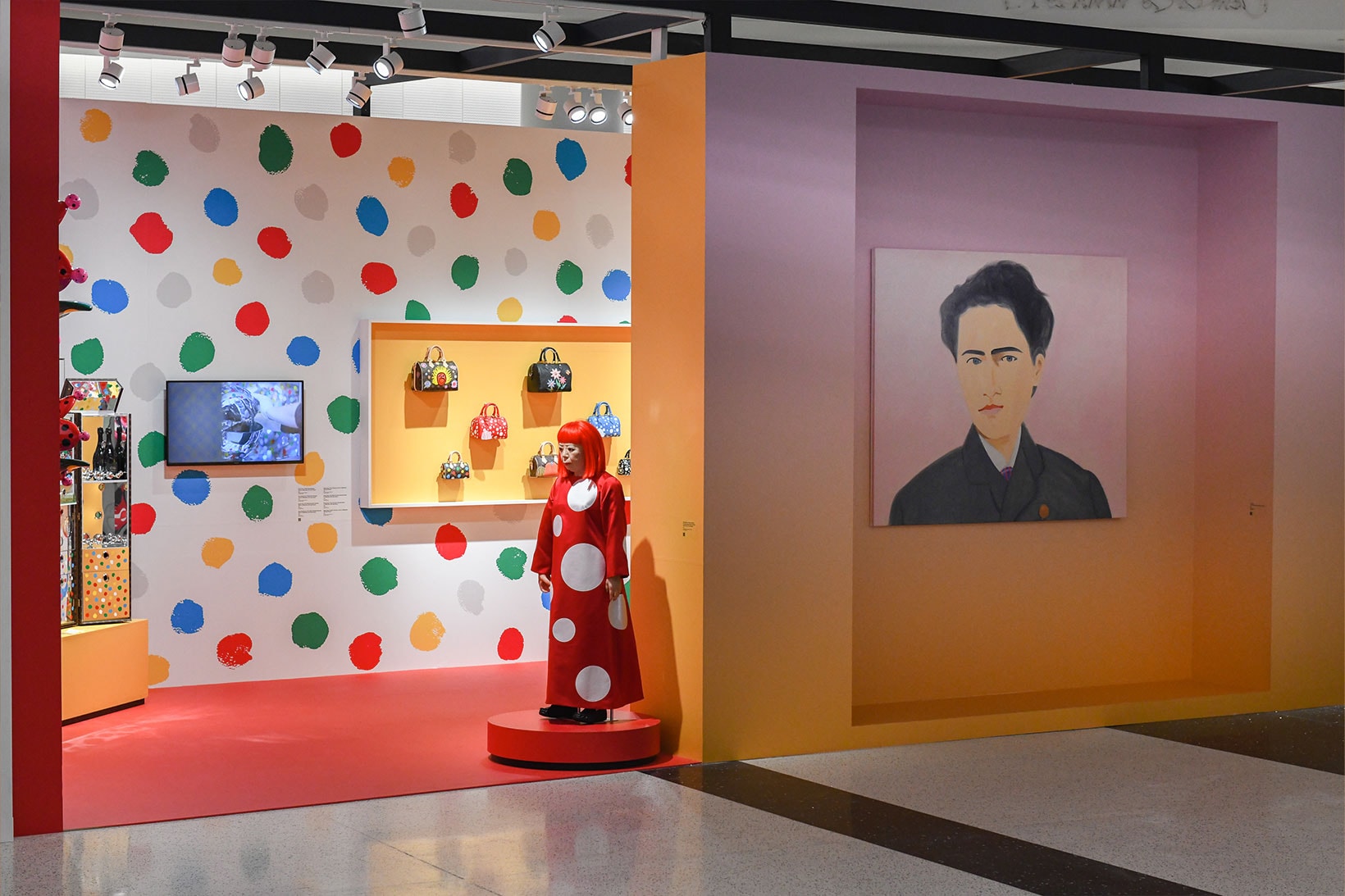 Louis Vuitton Art Basel Miami Beach Exhibition Yayoi Kusama Takashi Murakami Collaborations Images