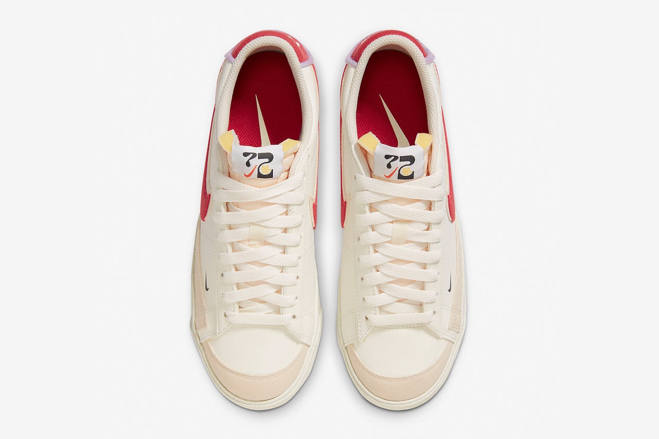 nike blazer low 1972 sail red special edition images release details
