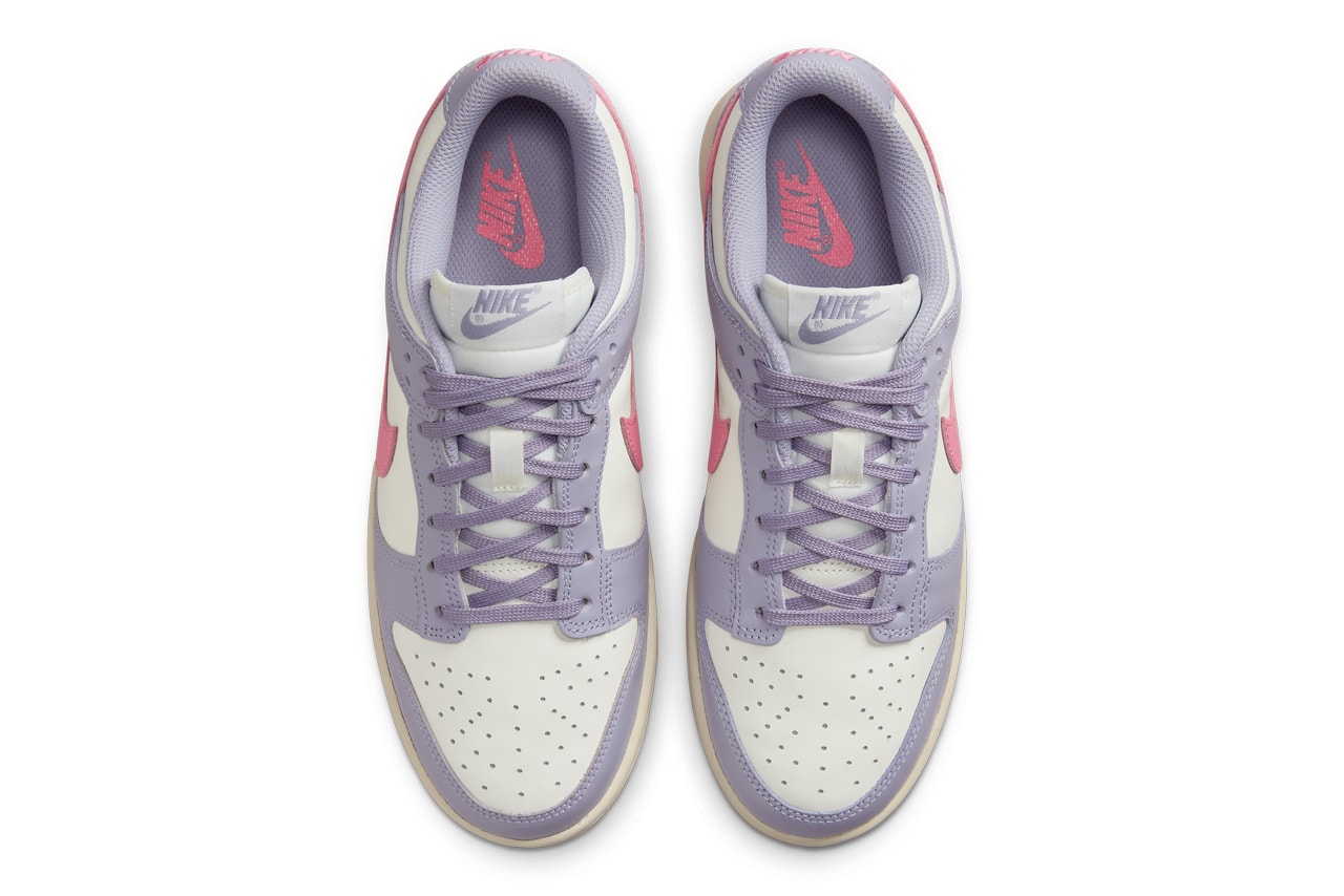 Nike Dunk Low "Indigo Haze" Coral Pink Lavender Purple Images, Release Date
