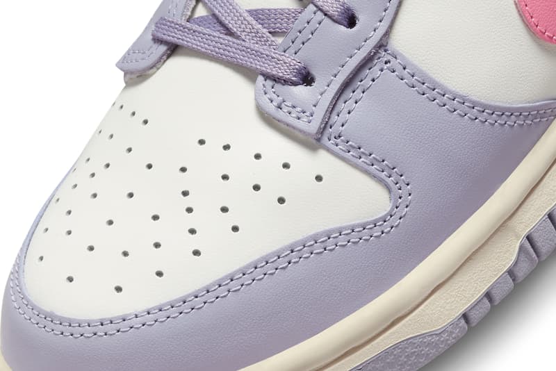 Nike Dunk Low "Indigo Haze" Coral Pink Lavender Purple Images, Release Date