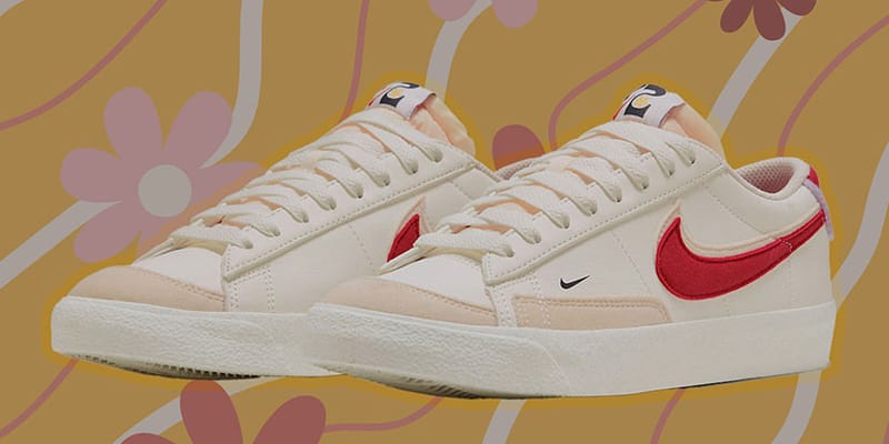 nike blazer low vintage red