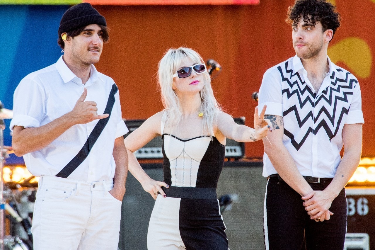 Paramore on stage