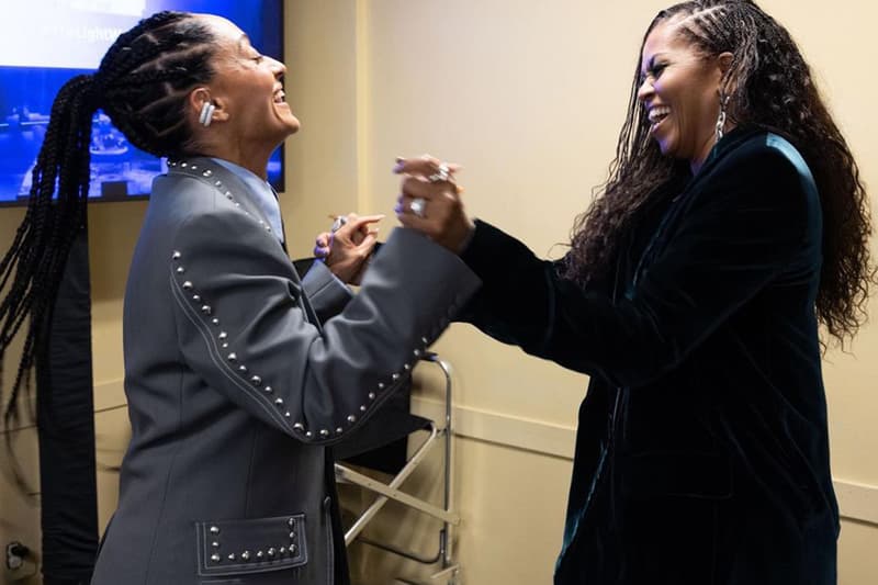 Tracee Ellis Ross Michelle Obama braided protective hairstyles 