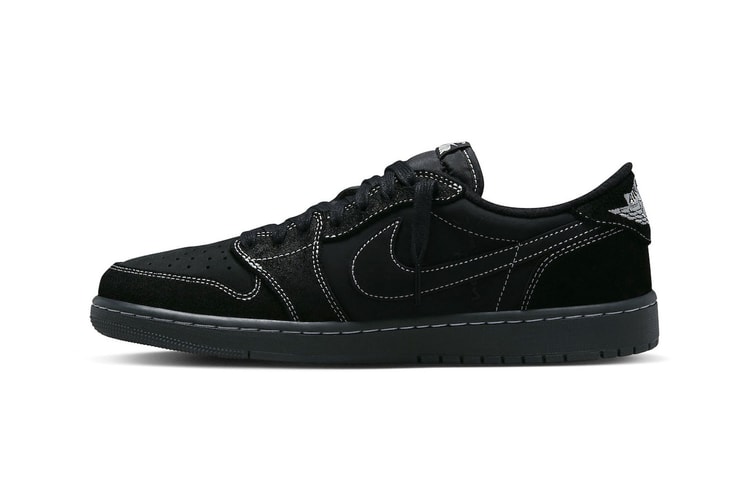 Travis Scott's Air Jordan 1 Low "Black Phantom" Is Here