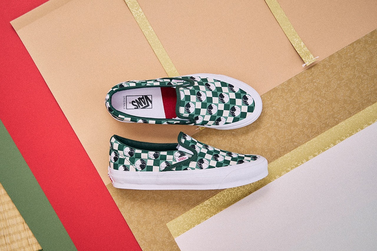 vault by vans billy chinese new year year of the rabbit slip ons footwear