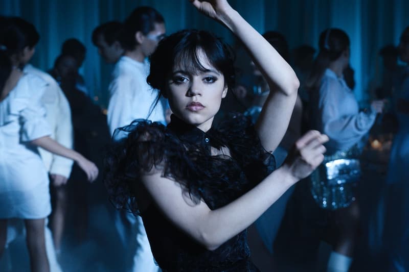 Jenna Ortega in Netflix's 'Wednesday' dance scene