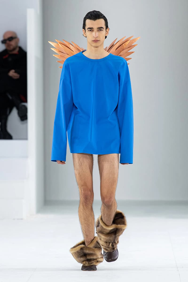 loewe jw anderson fall winter 2023 menswear paris fashion week runway 