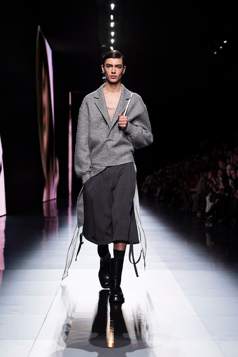 kim jones dior fall winter paris fashion week menswear runway collection 