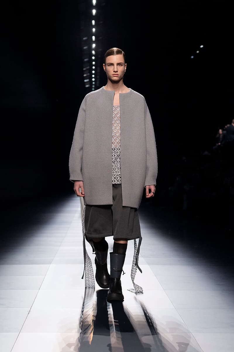 kim jones dior fall winter paris fashion week menswear runway collection 