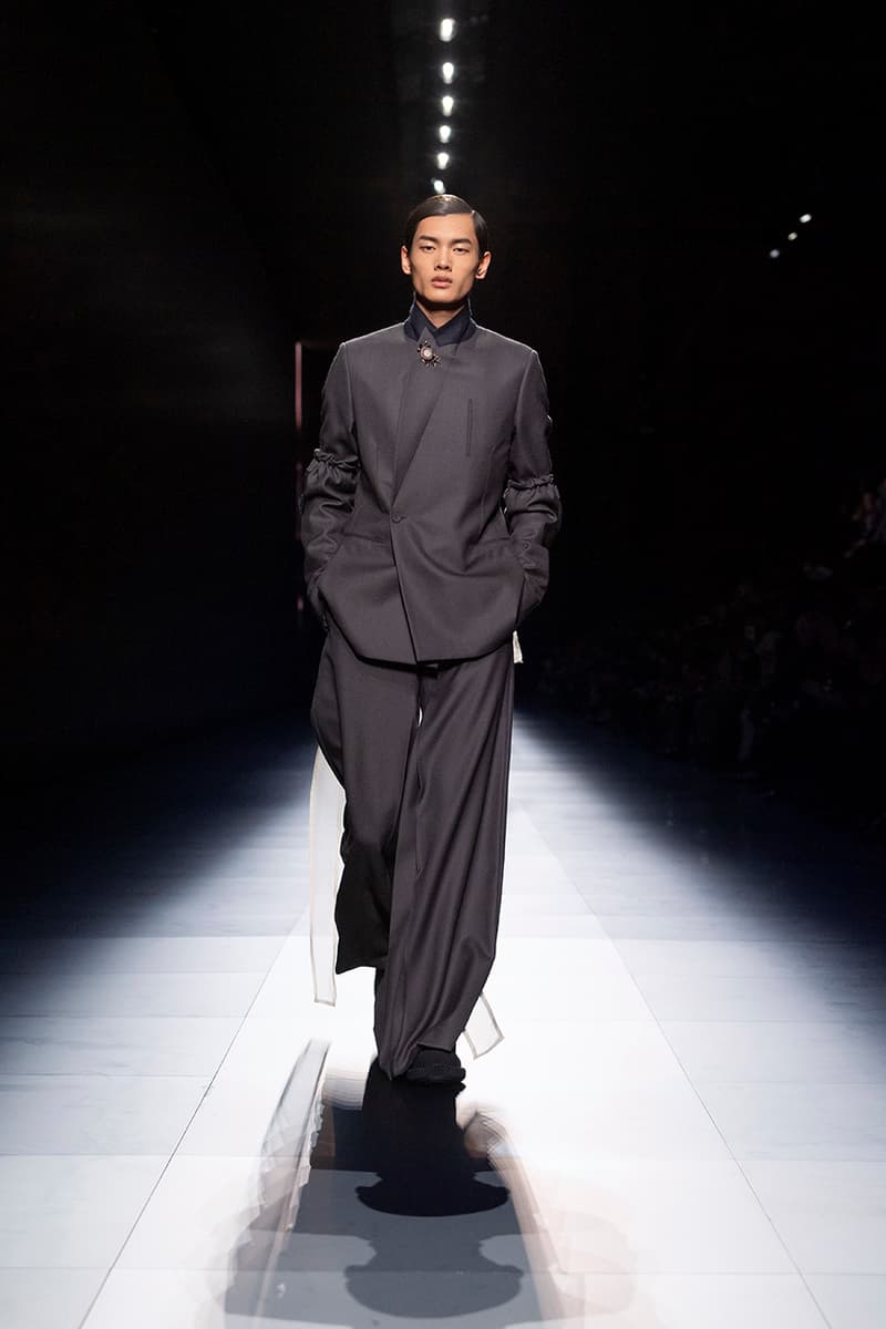 kim jones dior fall winter paris fashion week menswear runway collection 