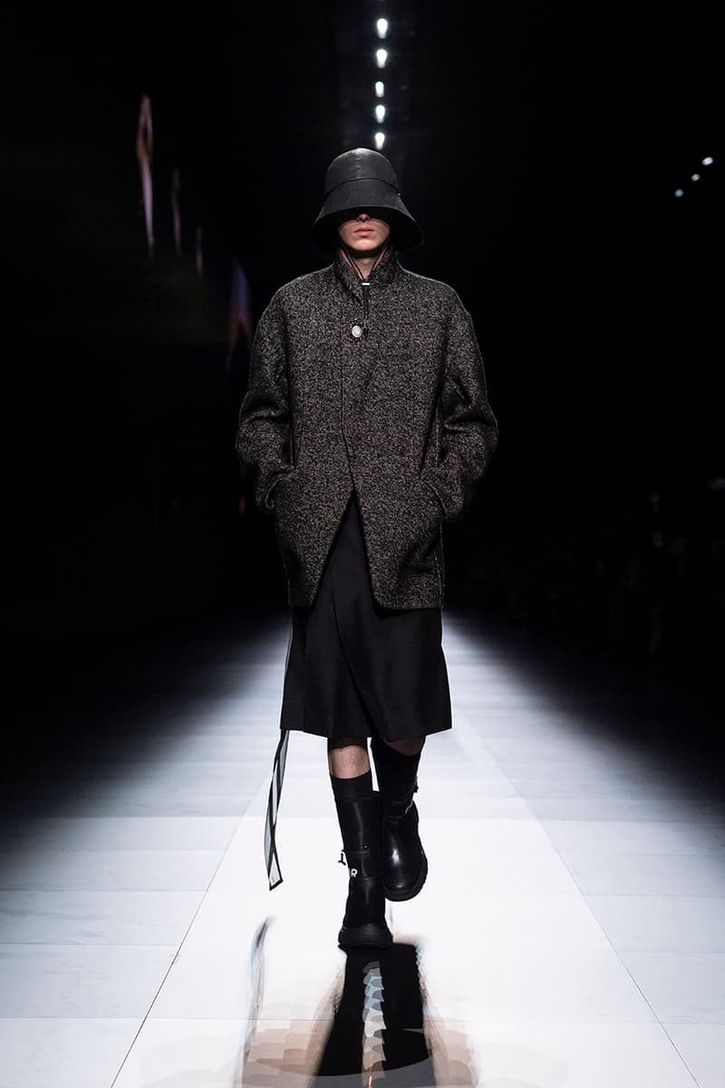 kim jones dior fall winter paris fashion week menswear runway collection 