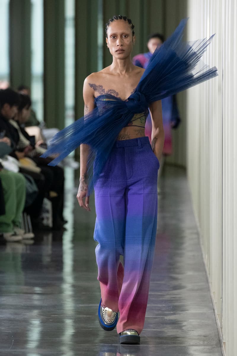 facetasm fall winter 2023 paris fashion week runway