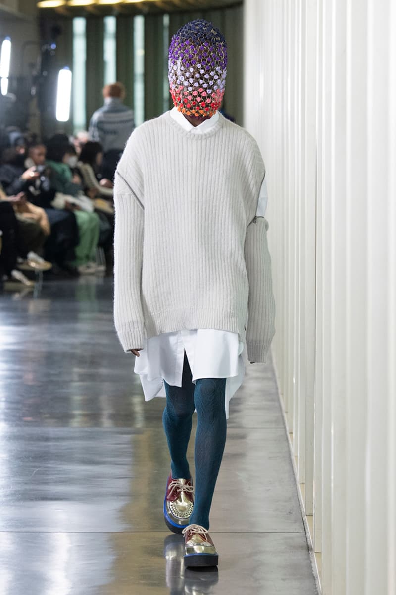 facetasm fall winter 2023 paris fashion week runway