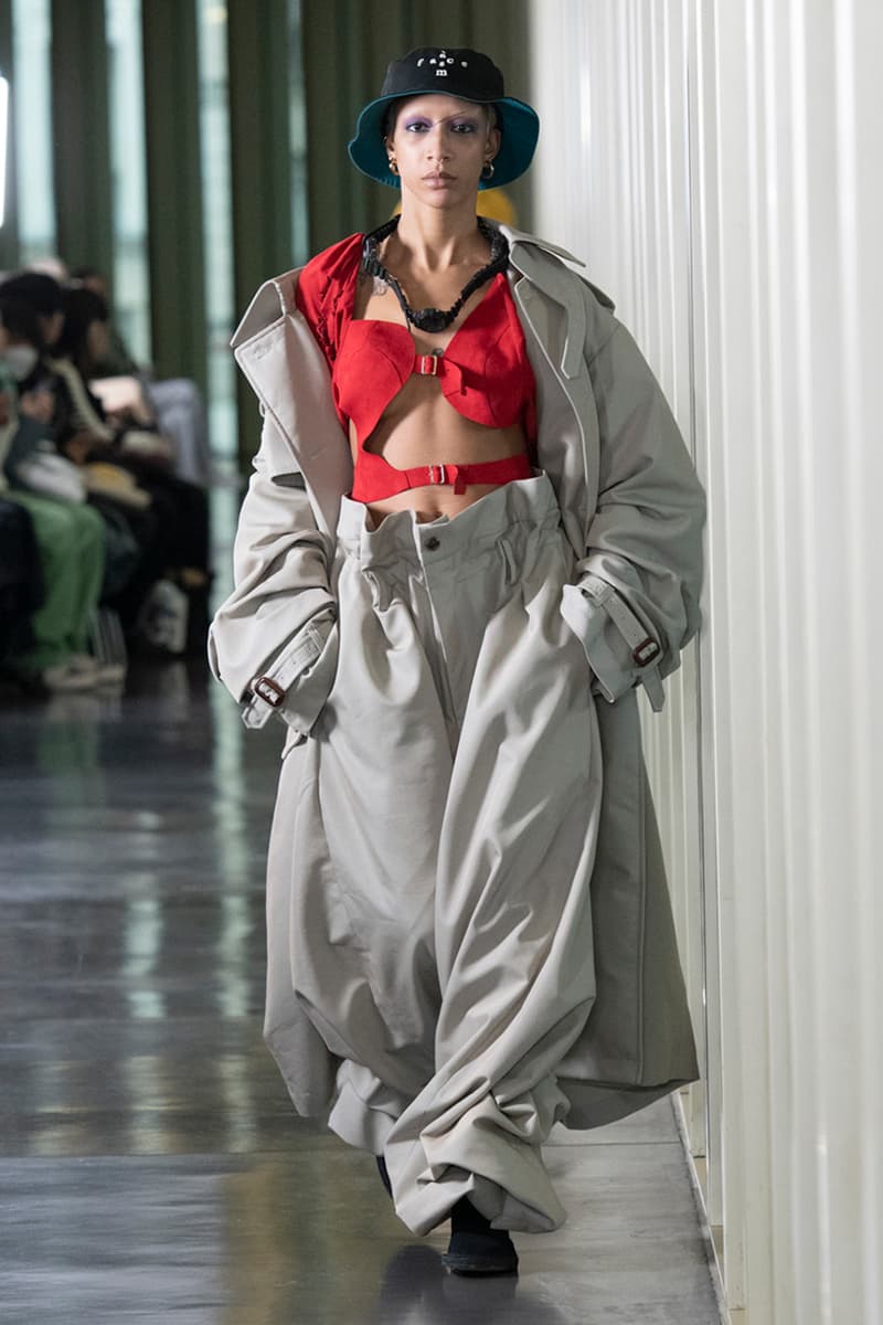 facetasm fall winter 2023 paris fashion week runway