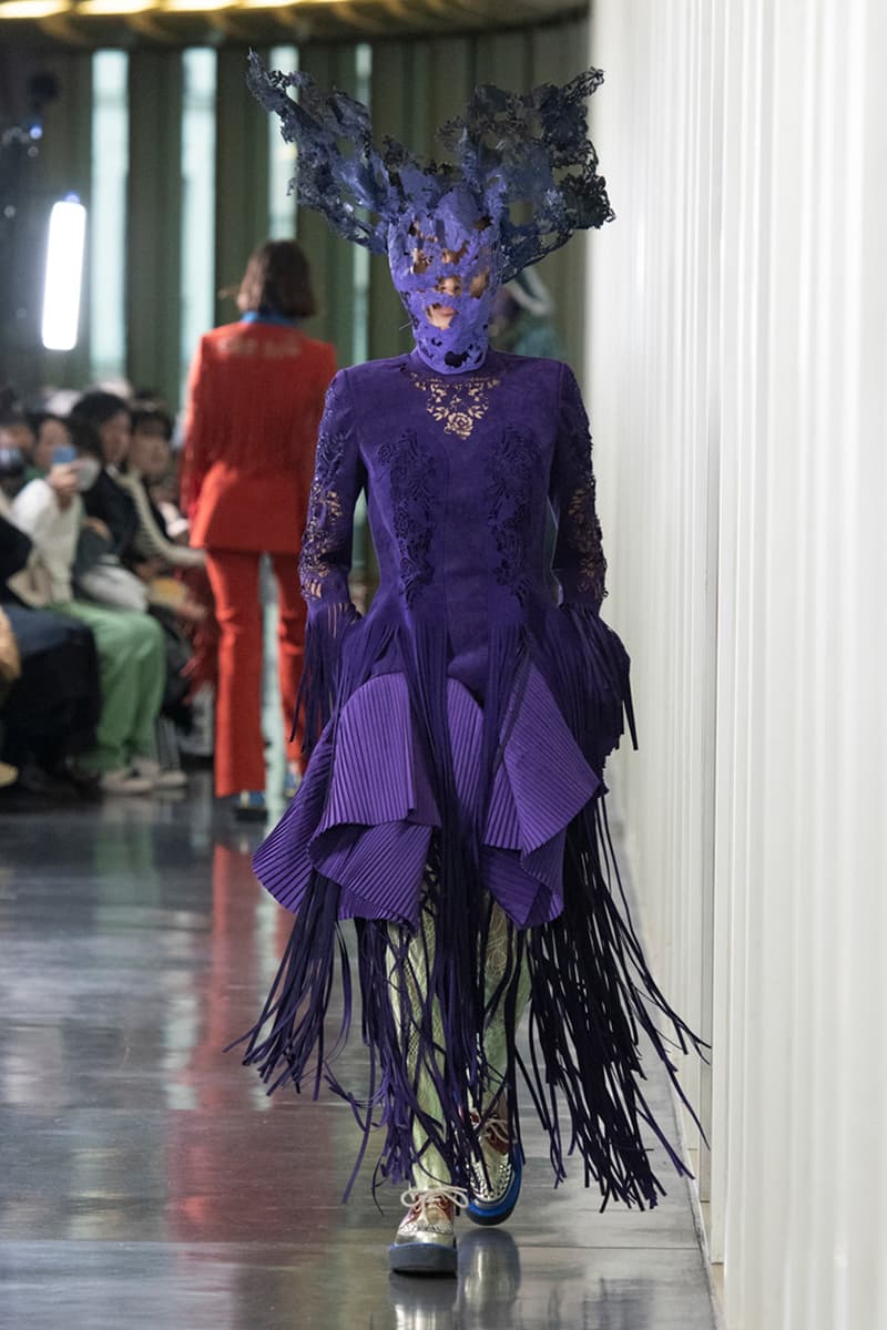 facetasm fall winter 2023 paris fashion week runway