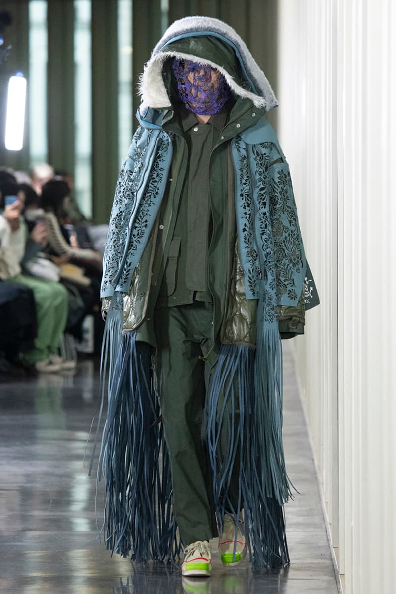 facetasm fall winter 2023 paris fashion week runway