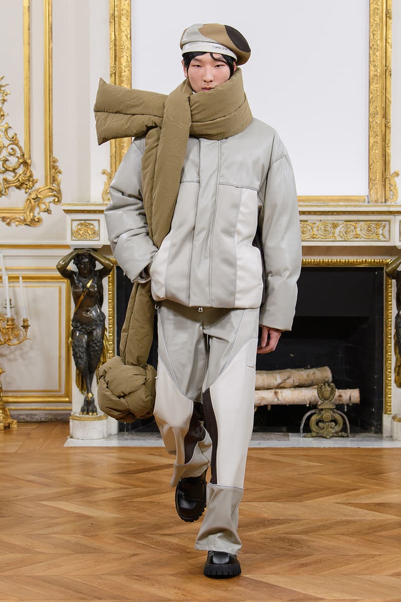 feng chen wang fall winter 2023 collection release information knots denim outerwear