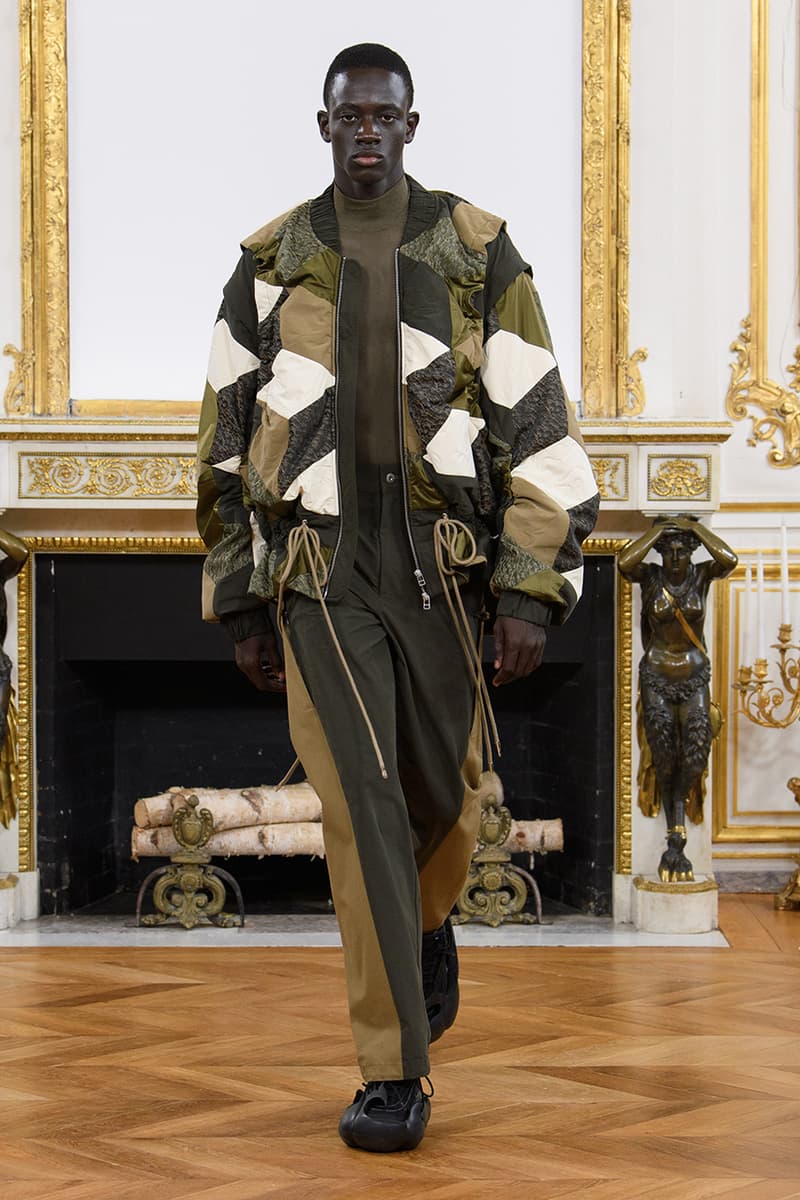 feng chen wang fall winter 2023 collection release information knots denim outerwear 