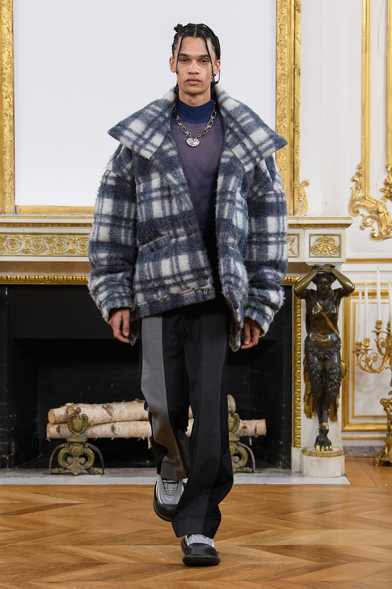 feng chen wang fall winter 2023 collection release information knots denim outerwear 