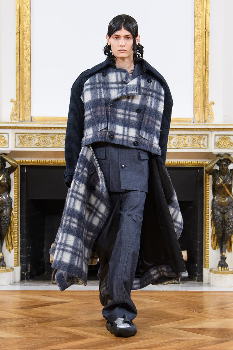 feng chen wang fall winter 2023 collection release information knots denim outerwear 