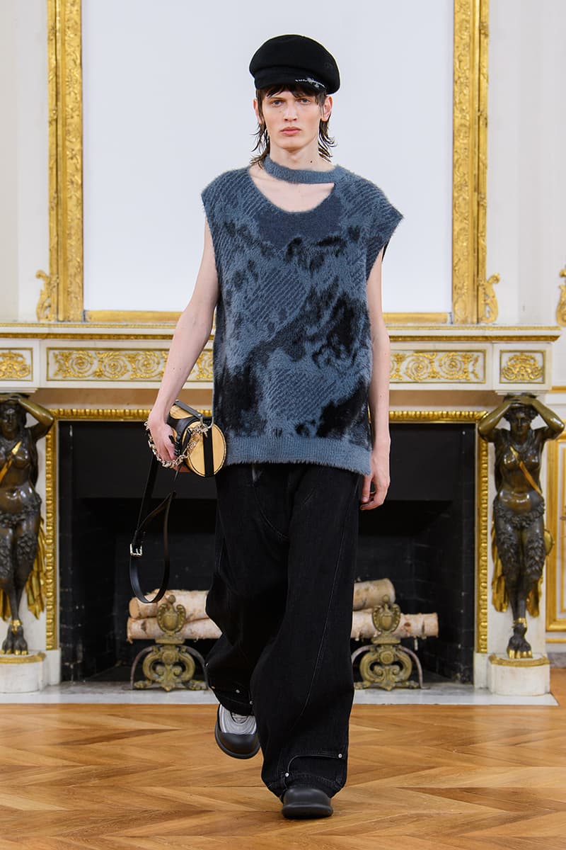 feng chen wang fall winter 2023 collection release information knots denim outerwear