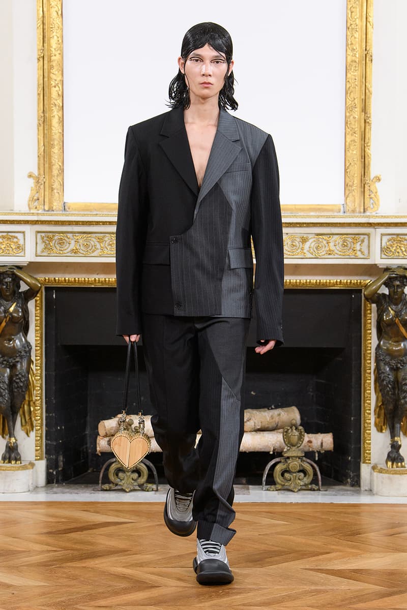 feng chen wang fall winter 2023 collection release information knots denim outerwear