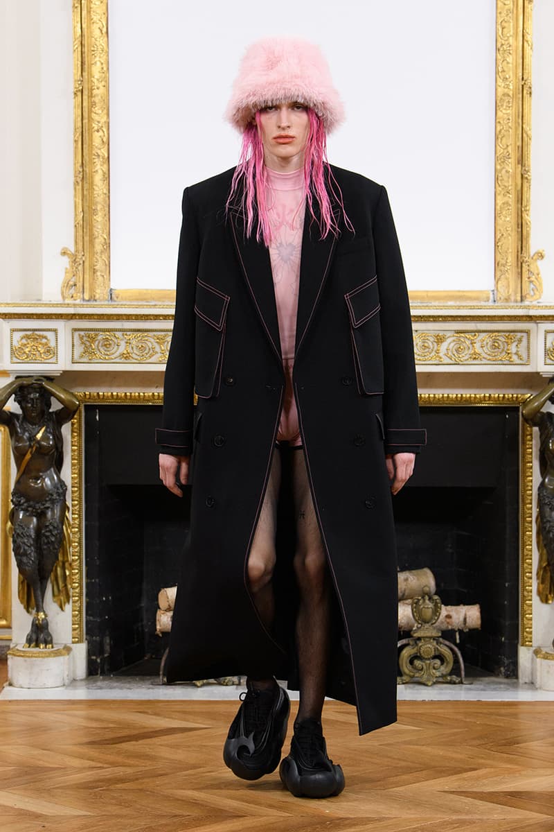 feng chen wang fall winter 2023 collection release information knots denim outerwear