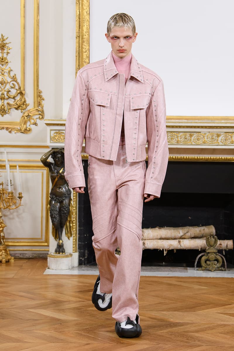 feng chen wang fall winter 2023 collection release information knots denim outerwear