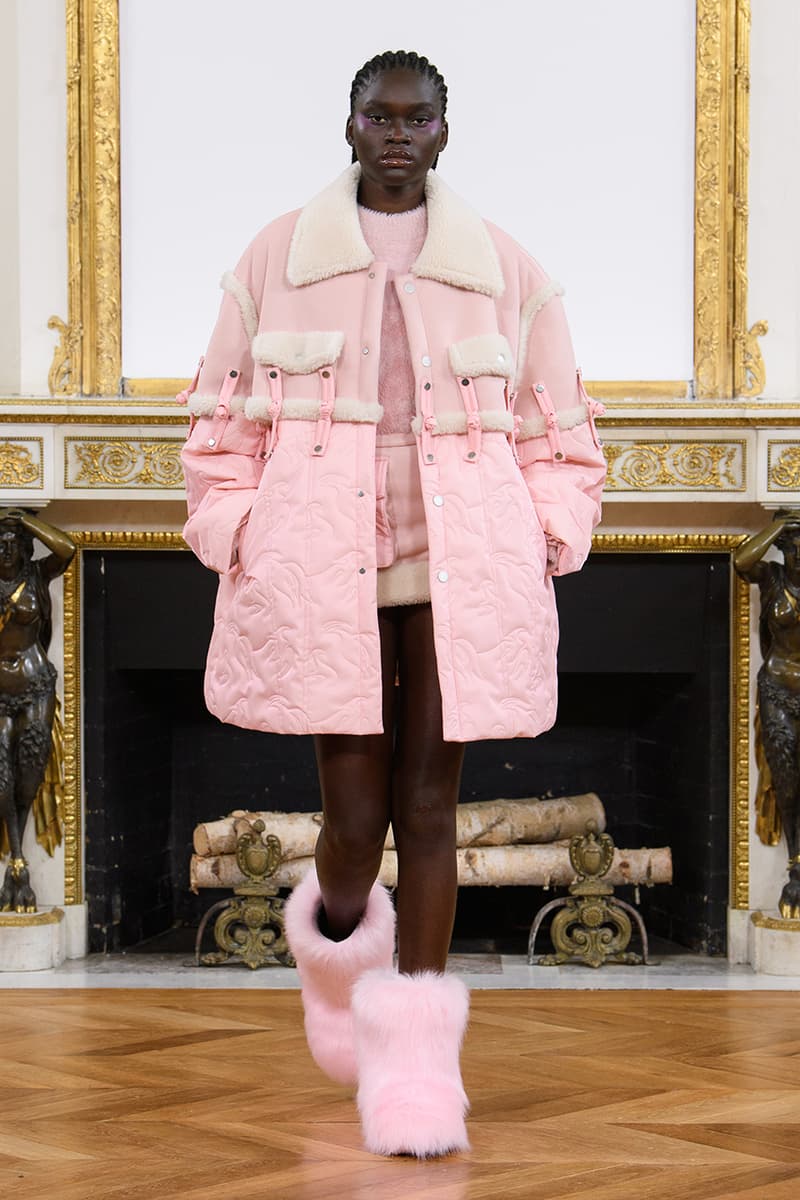 feng chen wang fall winter 2023 collection release information knots denim outerwear