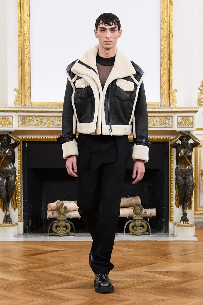 feng chen wang fall winter 2023 collection release information knots denim outerwear