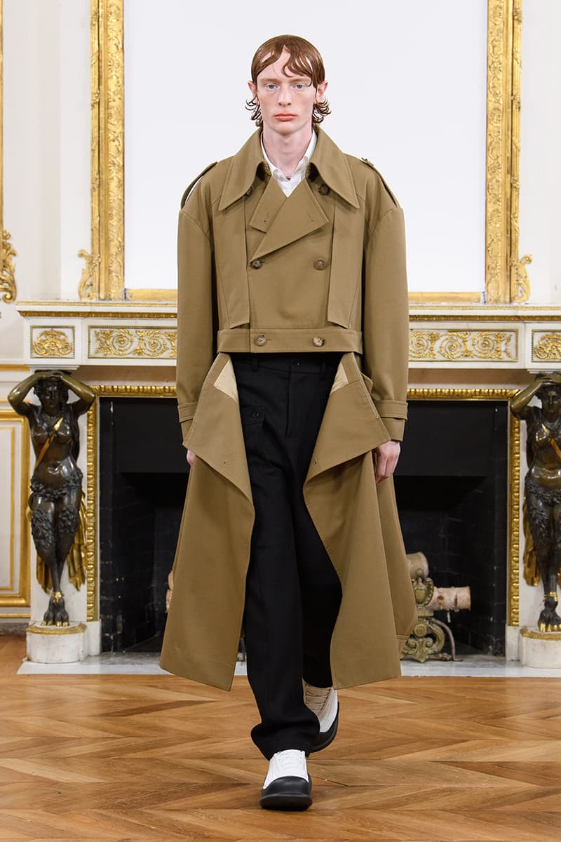 feng chen wang fall winter 2023 collection release information knots denim outerwear