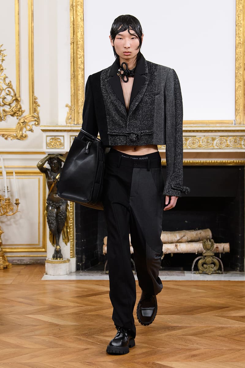 feng chen wang fall winter 2023 collection release information knots denim outerwear
