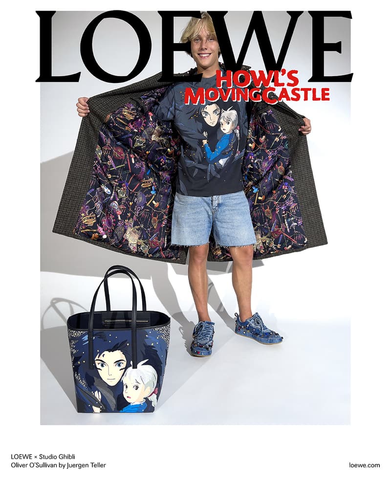 Loewe Howl's Moving Castle Studio Ghibli Collaboration Calcifer Puzzle Flamenco Bag Release Info