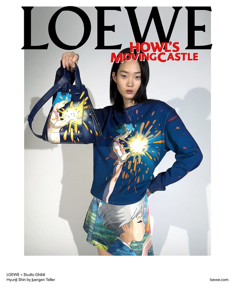 Loewe Howl's Moving Castle Studio Ghibli Collaboration Calcifer Puzzle Flamenco Bag Release Info