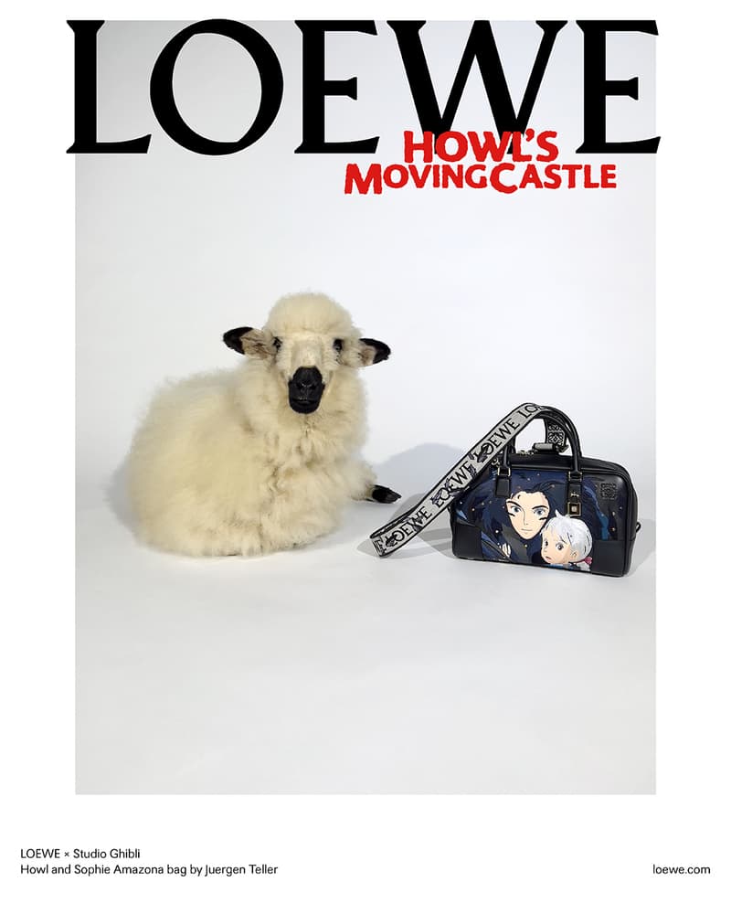 Loewe Howl's Moving Castle Studio Ghibli Collaboration Calcifer Puzzle Flamenco Bag Release Info