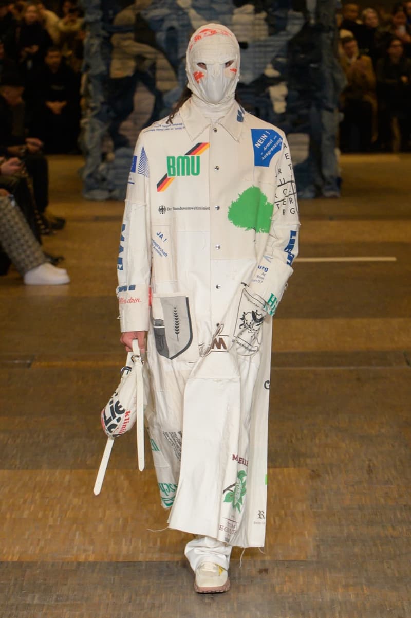 marine serre sustainable show paris fashion week 