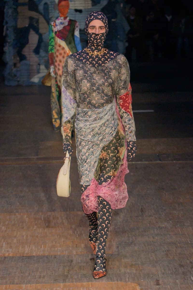 marine serre sustainable show paris fashion week