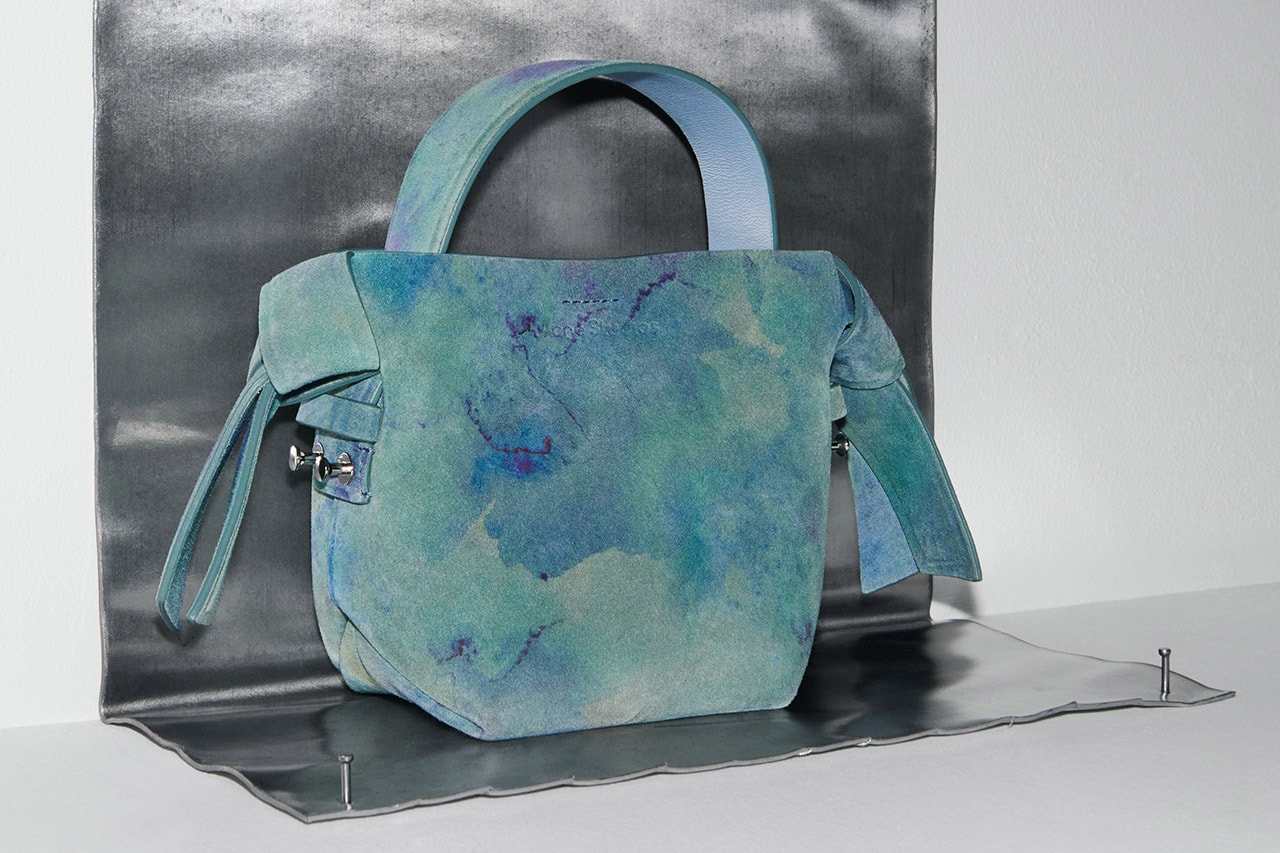 acne studios musubi bag spring summer 2023 collection handbags accessories leather denim 