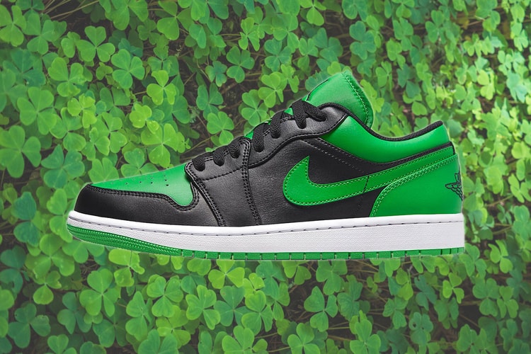 The Air Jordan 1 Low Arrives in "Lucky Green"