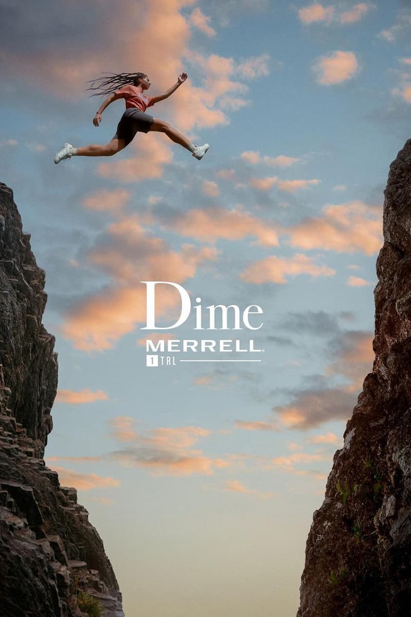 dime merrell 1TRL moab collaboration sneakers hiking shoes footwear