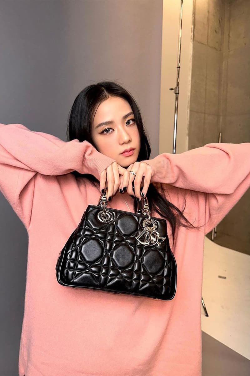 Dior Lady 95.22 New Handbag Purse BLACKPINK Jisoo Images Release Price Info