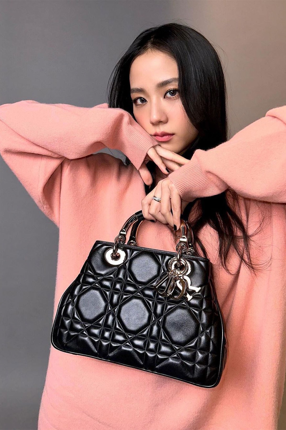 Dior Lady 95.22 New Handbag Purse BLACKPINK Jisoo Images Release Price Info