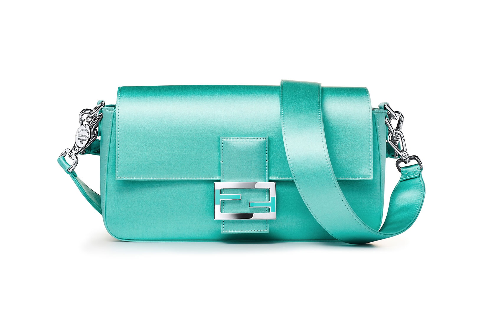 Fendi Tiffany Co Blue Baguette Handbags Hand in Hand Makers Collaboration Release Price Where to buy