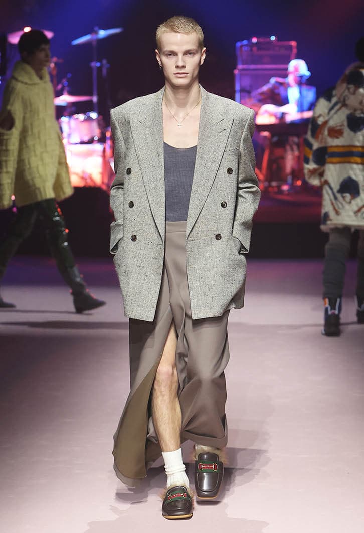 Gucci Fall Winter Menswear Milan Fashion Week First Collection Without Alessandro Michele Images 